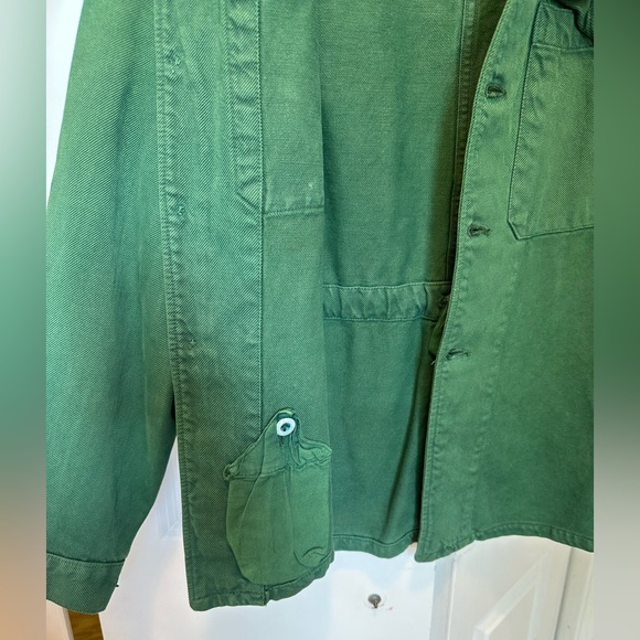 Urban Outfitters Green Denim Jacket - Picture 5 of 5